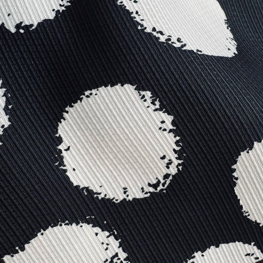 NWT Julia Jordan Black/White Polka Dot Fit & Flare Dress Double V-Neck Pockets 6 - Picture 13 of 16